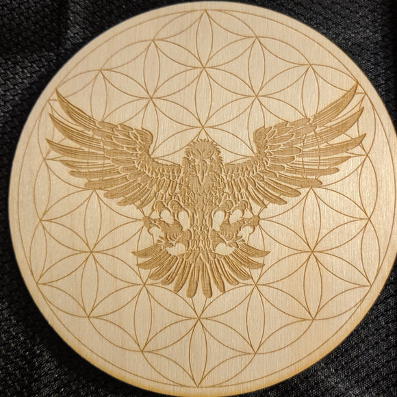 Crystal Grid-Eagle Wisdom-6 Inch