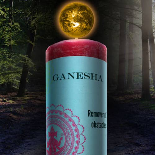 World Magic Candle-Ganesha