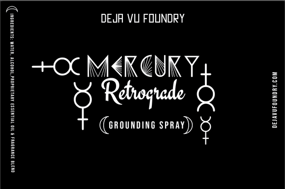 Deja Vu Foundry - Mercury Retrograde Grounding Spray with Reiki