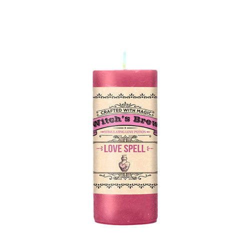 Witches Brew-Love Spell Candle