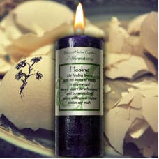 Affirmation Candle-Healing