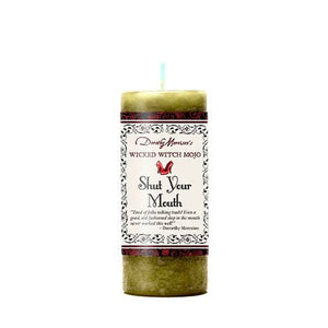 Wicked Witch Mojo Candle- Shut your Mouth