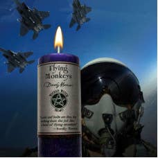 Wicked Witch Mojo Candle-Flying Monkeys