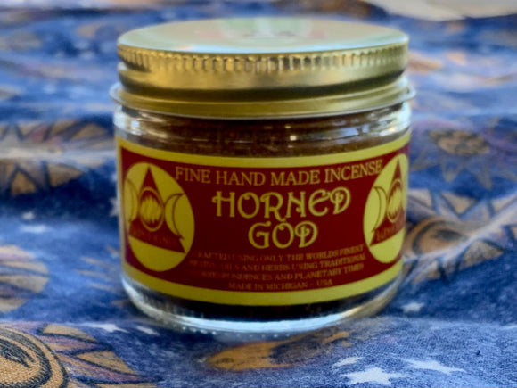 Horned God Jar Incense
