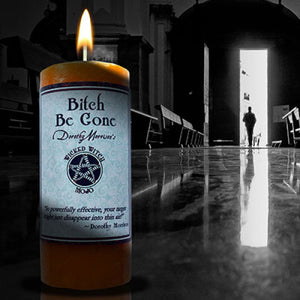 Wicked Witch Mojo Candle-Bitch Be Gone